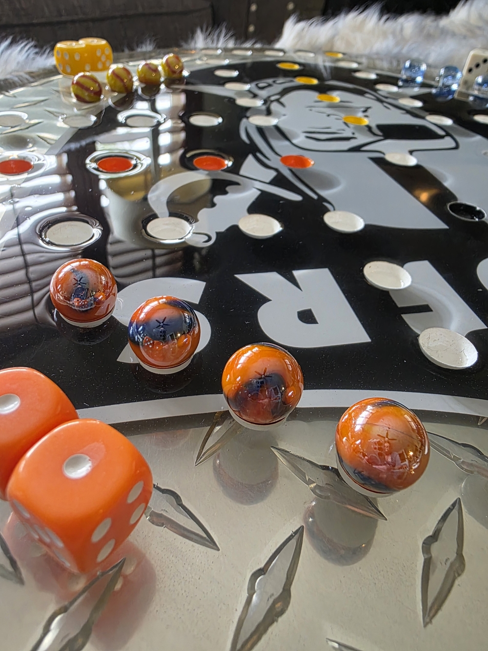 Raider's Handmade Epoxy Gameboard - Picture 5 of 5